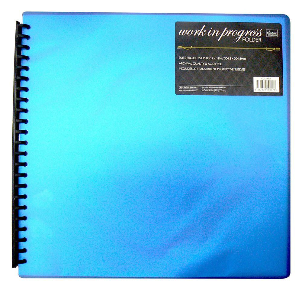 Couture Creations - 12 x 12 Work-in-Progress Folder CO723059