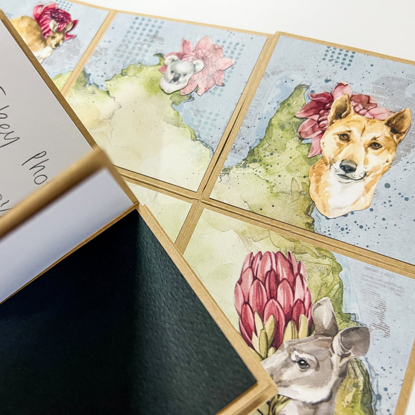 Aussie Grunge Friday Night Scrap-Along Class Kit - Exploding Box - 28 November 2025