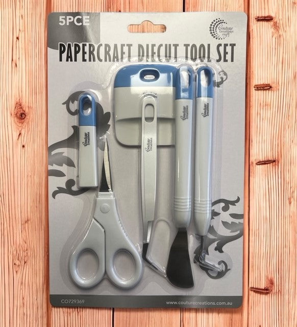 Couture Creations Papercraft Diecut Tool Set - 5 pieces CO729369