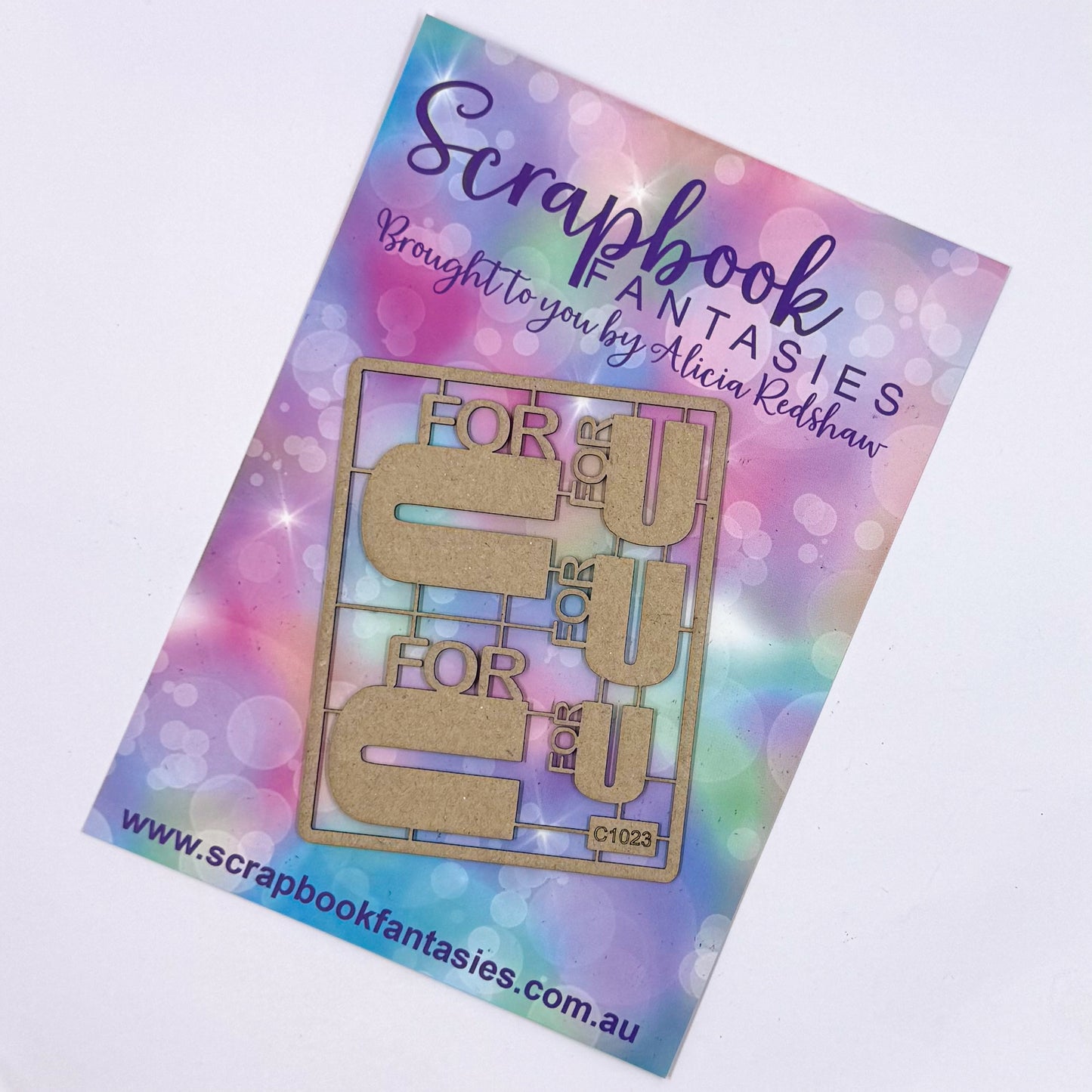 Chippie-Cuts Grey 1.2mm Chipboard 2.75"x3.5" - For U (5 pieces) C1023