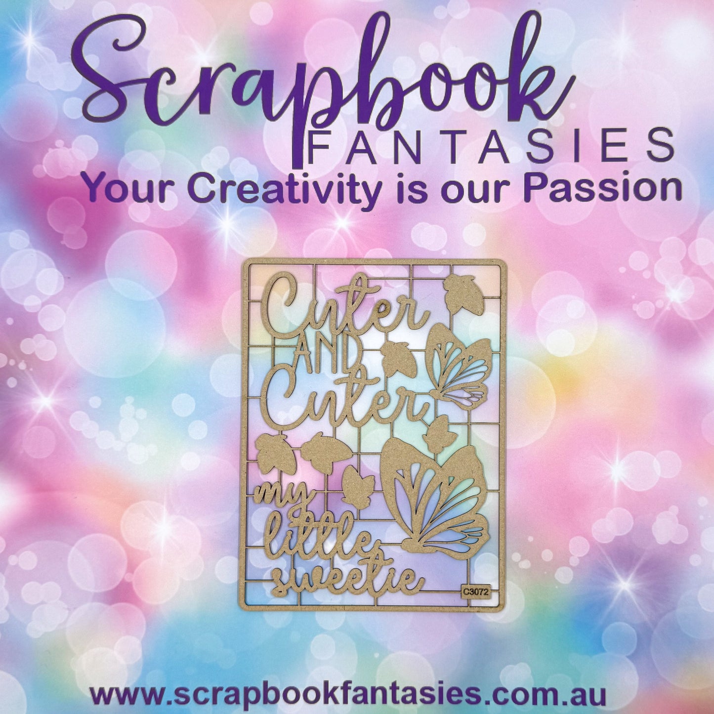 Chippie-Cuts Grey 1.2mm Chipboard 4.5"x6" - Cuter and Cuter (9 pieces) C3072