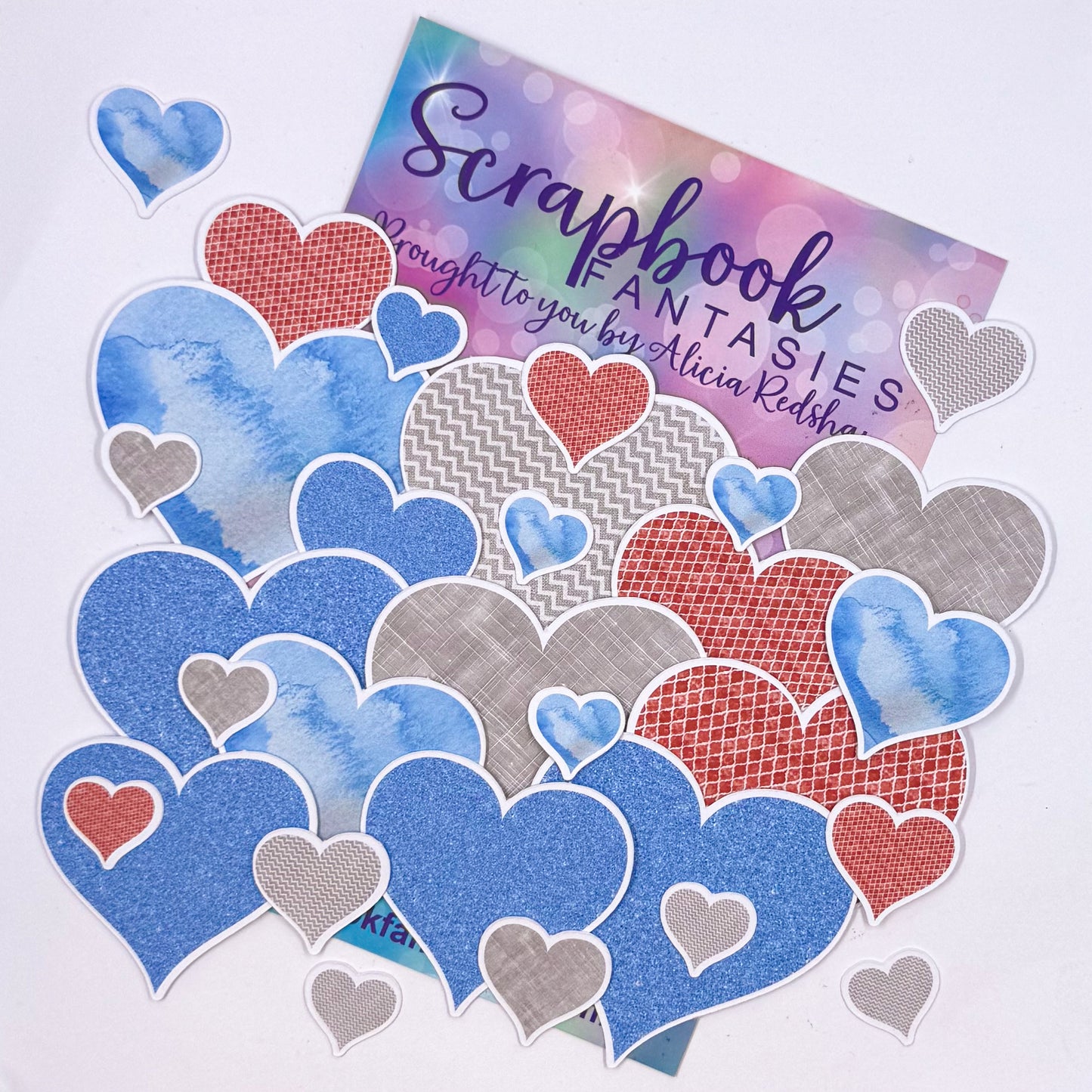 Christmasland Colour-Cuts - Hearts 2 (30 pieces) 20706