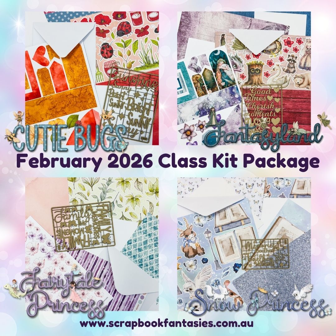 Class Kits Package for Live Classes February 2026 with Alicia Redshaw (Weeks 6, 7, 8 & 9)