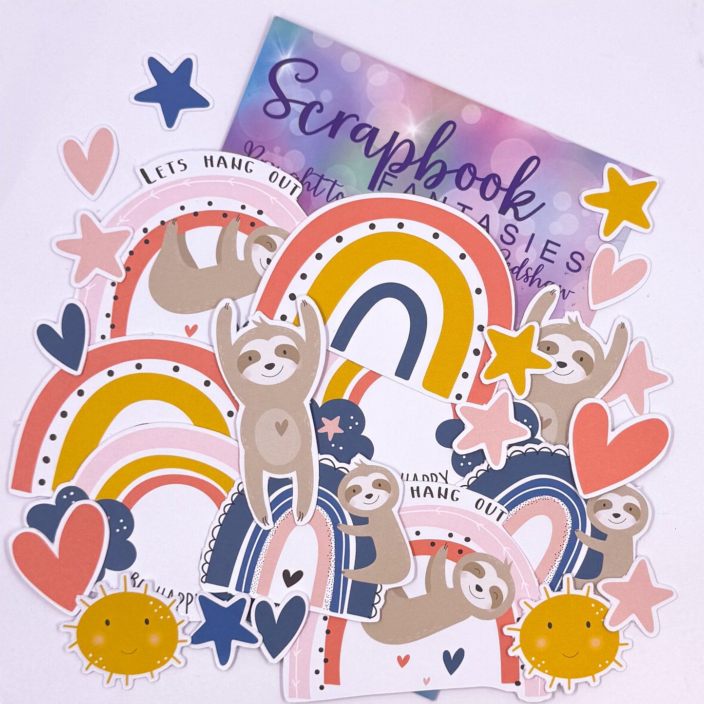 Colour-Cuts - Happy Sloths (26 pieces) 10774