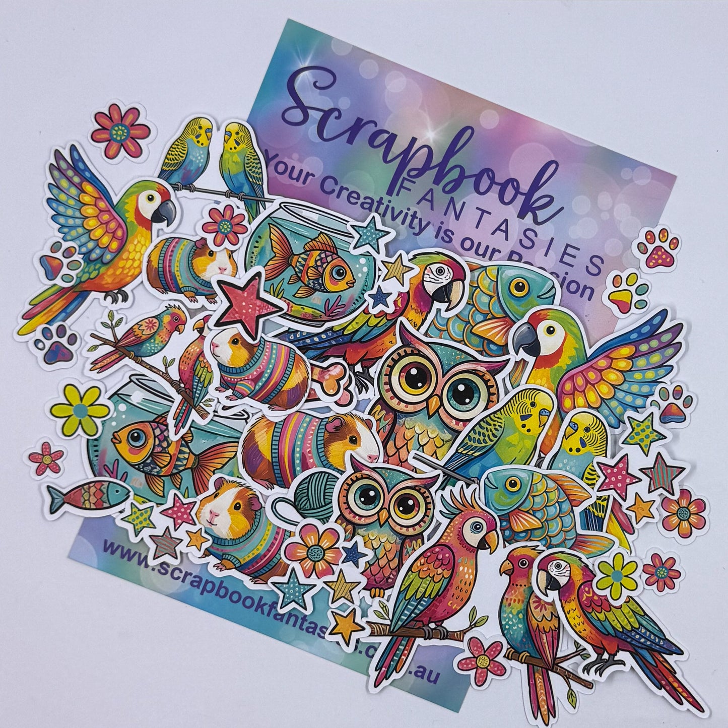 Colour-Cuts - Rainbow Pets 1 (over 40 pieces) 20835