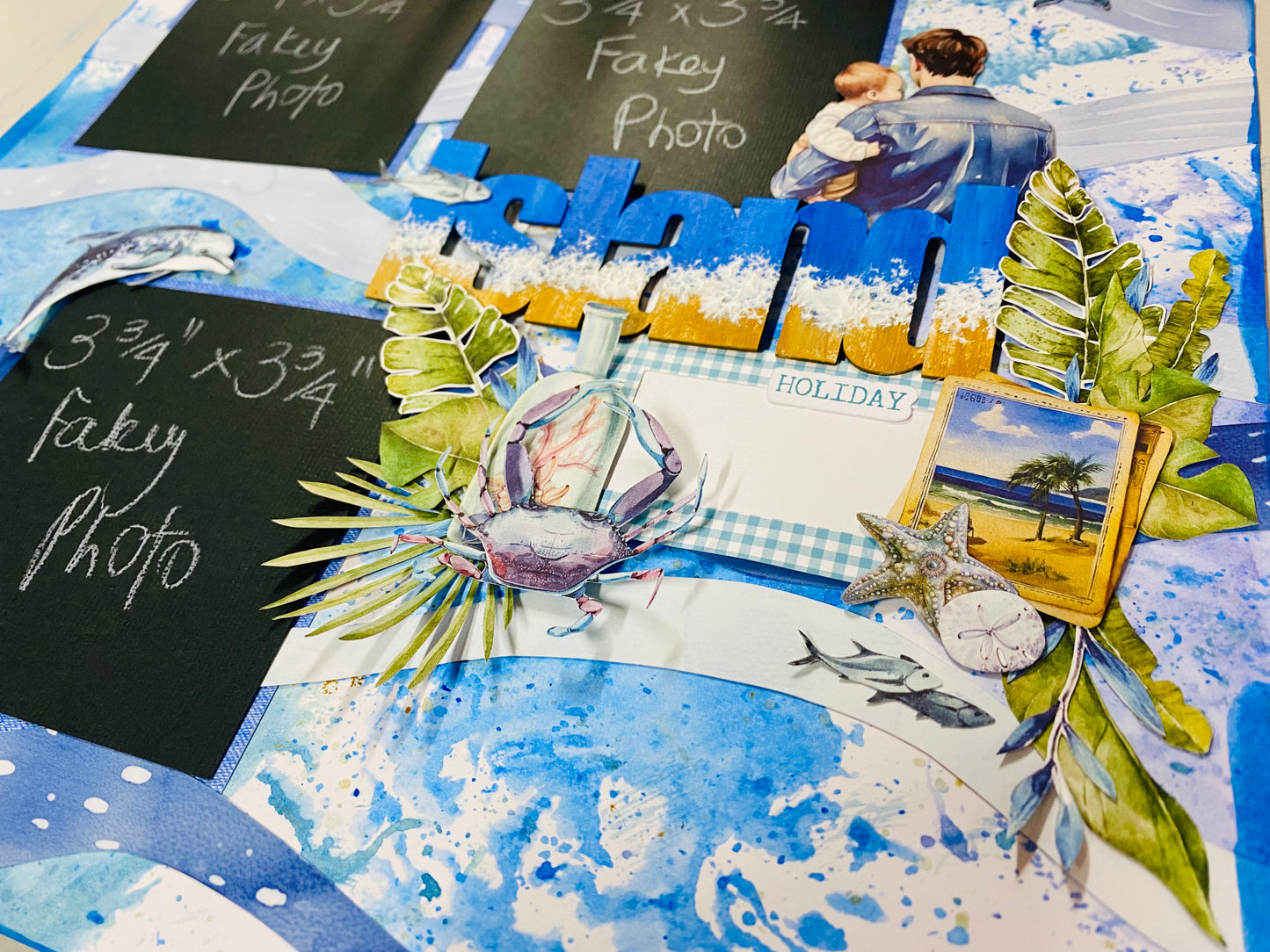 Island Sands Saturday Night Scrap-Along Class Kit - 12 April 2025