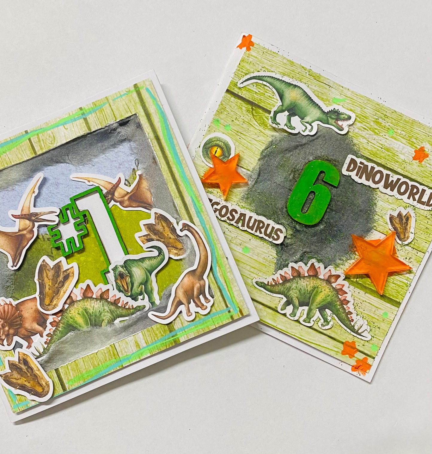 Sisters Dino-World Cardmaking Class Kit - Boys World Super Weekend Class 10 - Sunday 21 April 2024