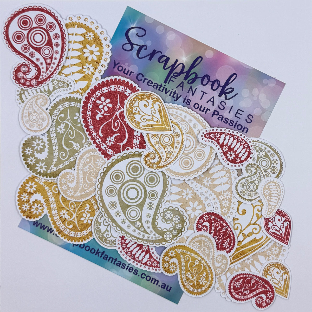 Generations Colour-Cuts - Paisley (28 pieces) 20936