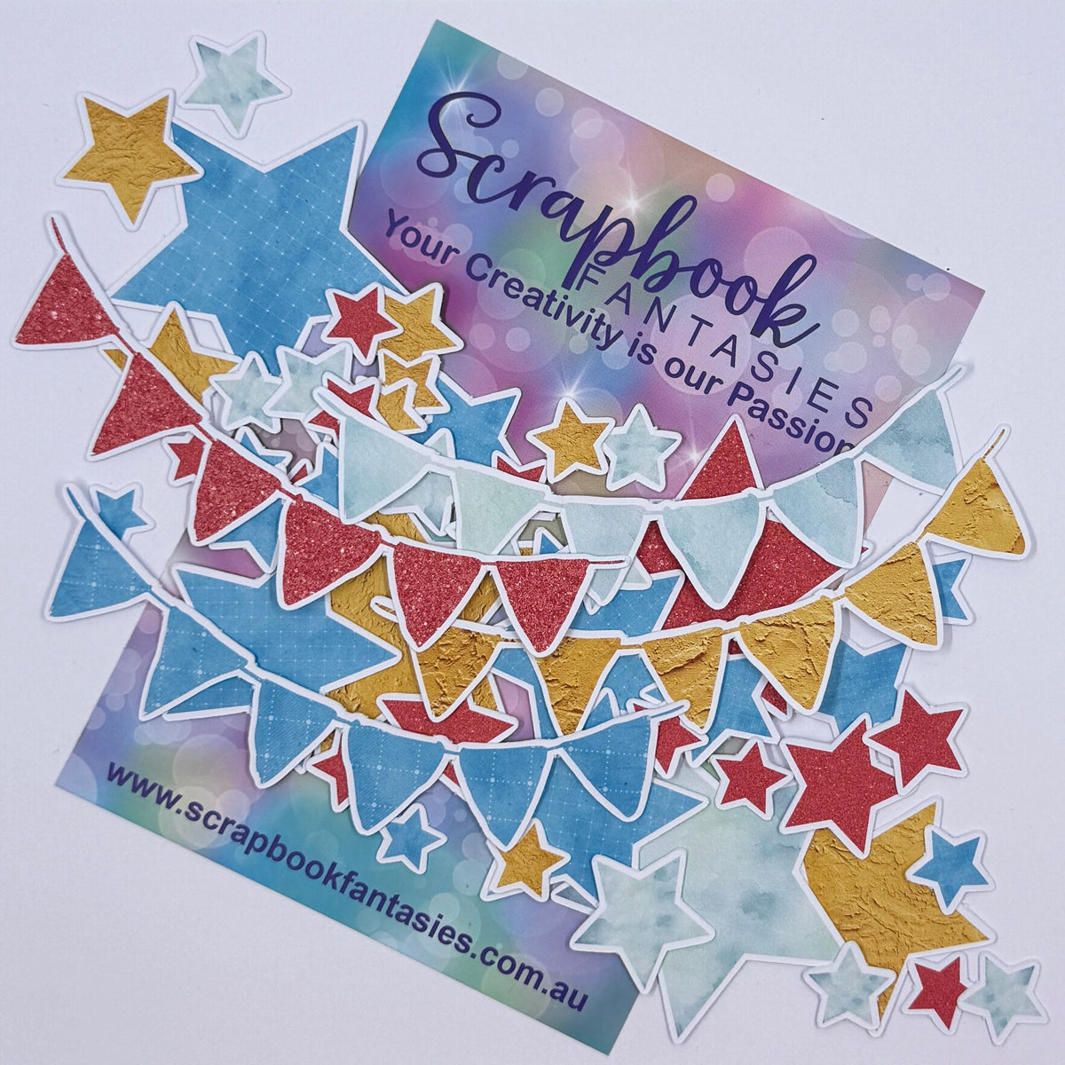 Generations Colour-Cuts - Stars & Banners (over 50 pieces) 20960