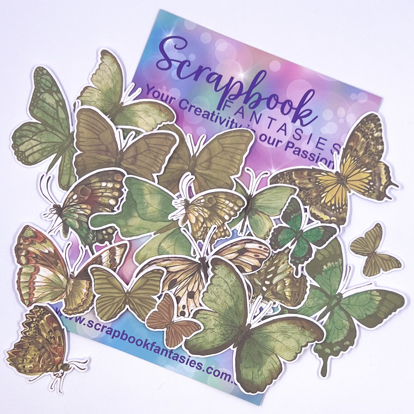 Butterfly-Cuts 6 (19 butterflies) Designed by Alicia Redshaw (10166)