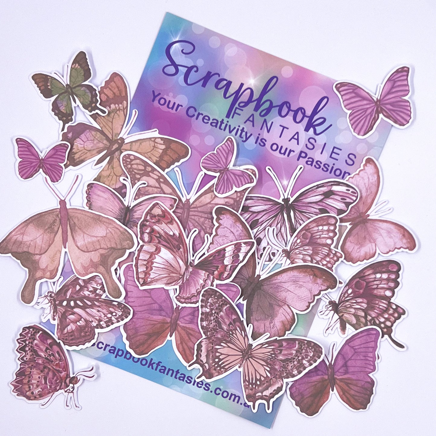 Butterfly-Cuts 23 (19 butterflies) Designed by Alicia Redshaw (10156)