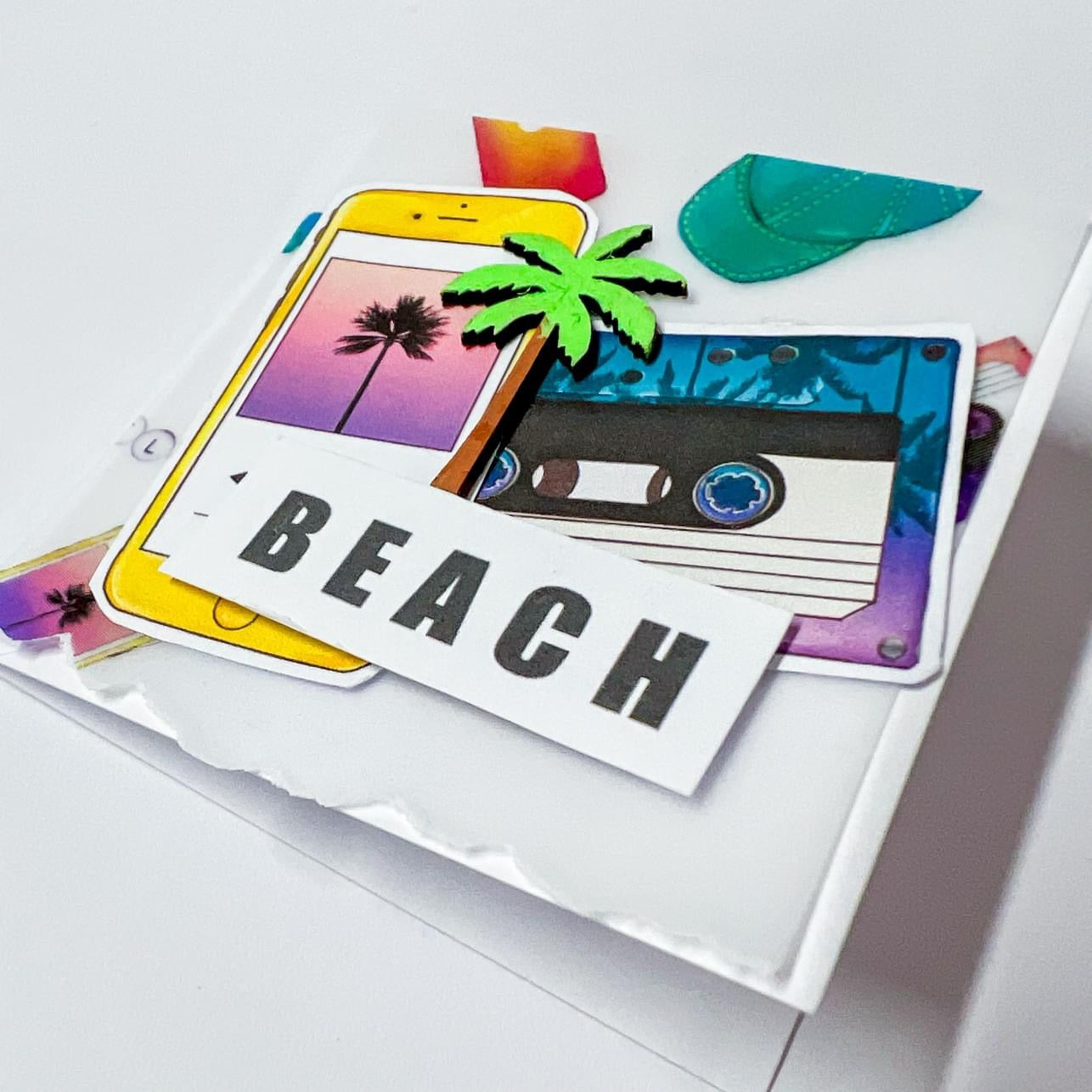 Beach Fun Saturday Morning Mini Cardmaking-Along Kit - Fun in the Sun Super Weekend - 20 January 2024