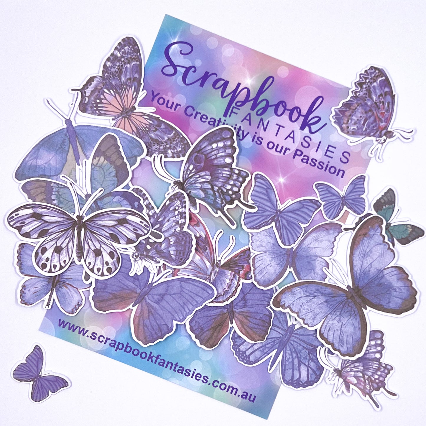 Butterfly-Cuts 16 (19 butterflies) Designed by Alicia Redshaw (10161)