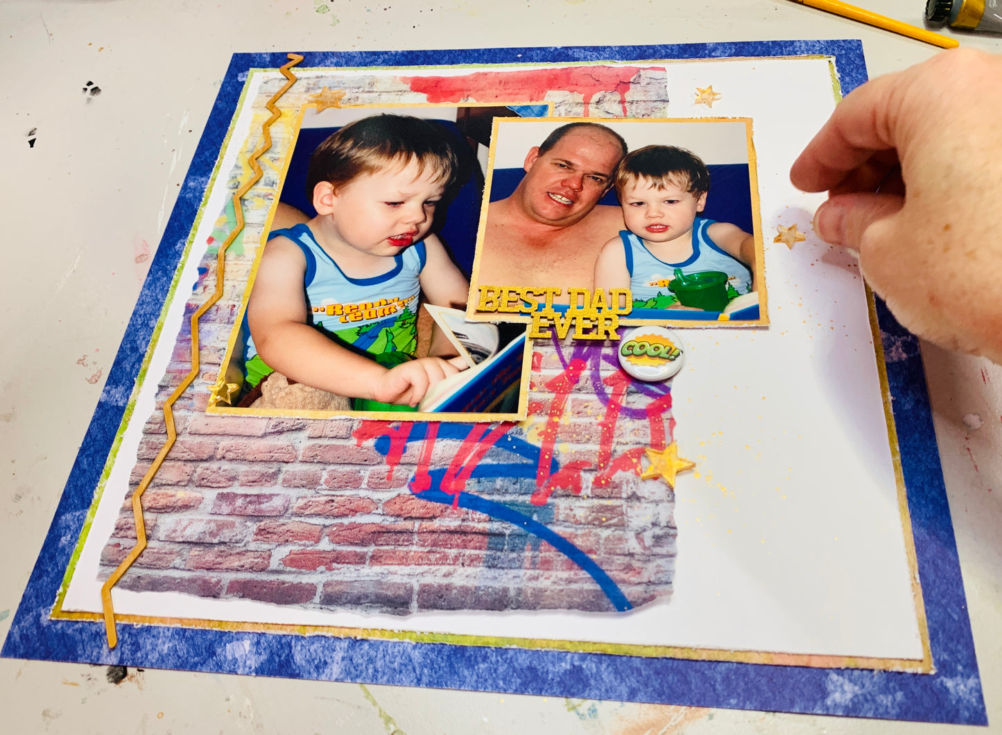 Cool Dad Friday Night Scrap-Along Kit - 06 October 2023