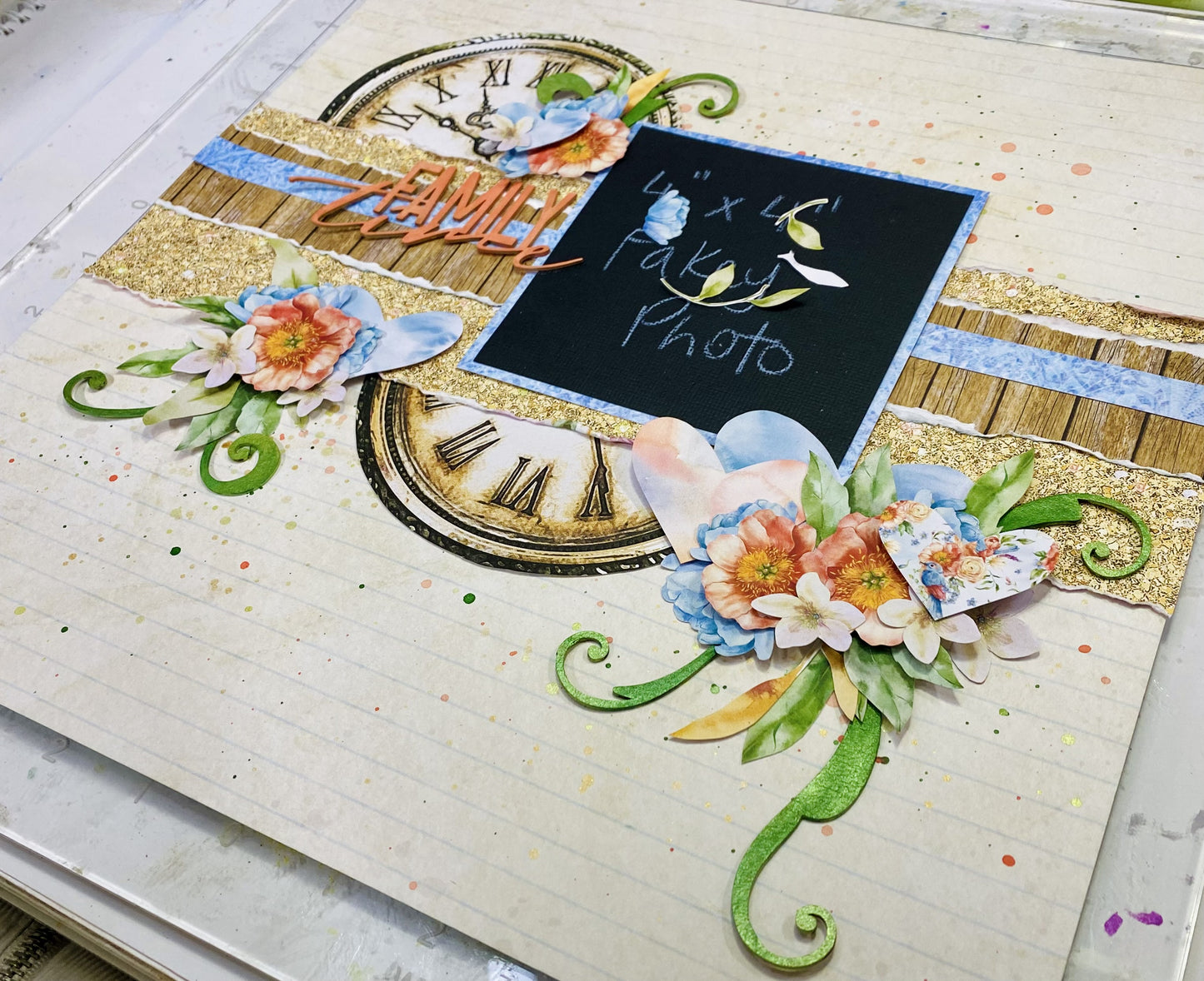 Peach Whimsy Friday Night Scrap-Along Kit - 19 July 2024