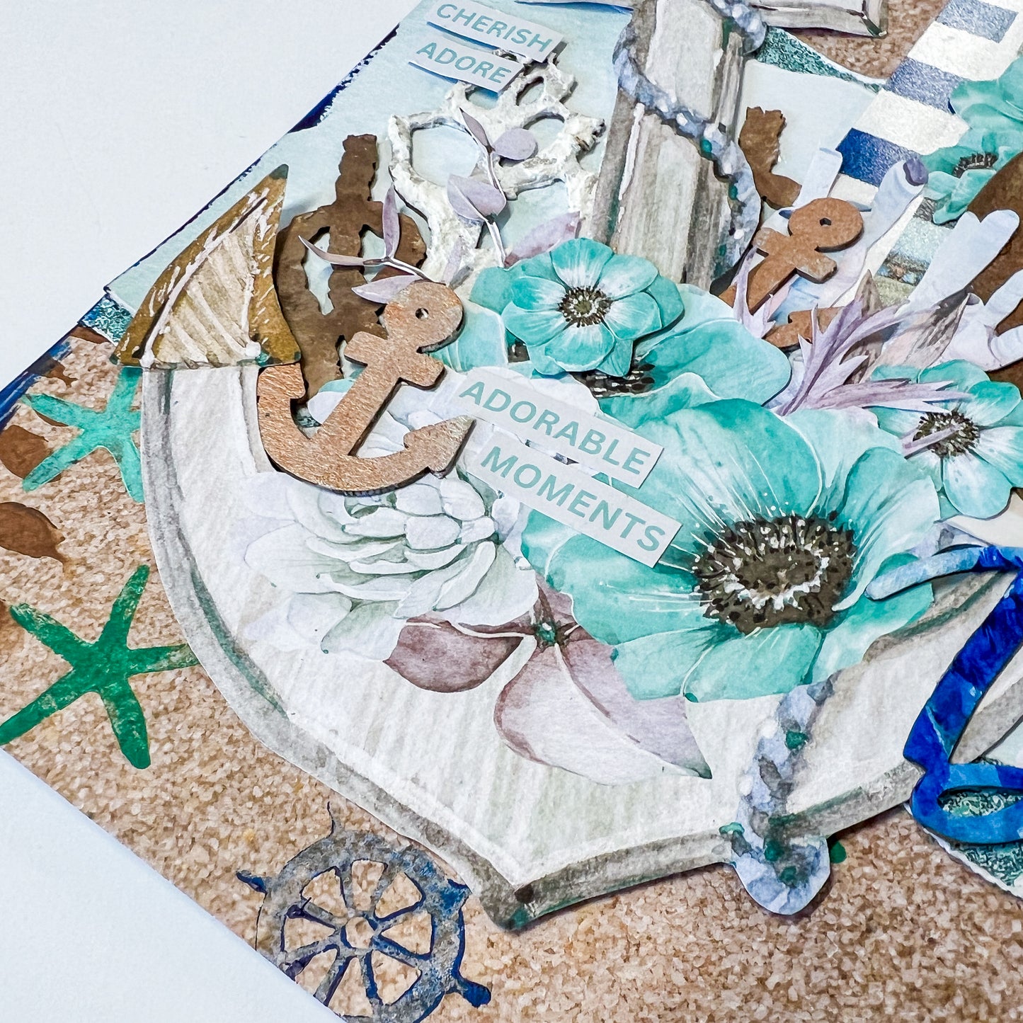 Island Sands Sunday Night Scrap-Along Scrapbook Layout Kit by Naomi-Jon Redshaw - 29 March 2026