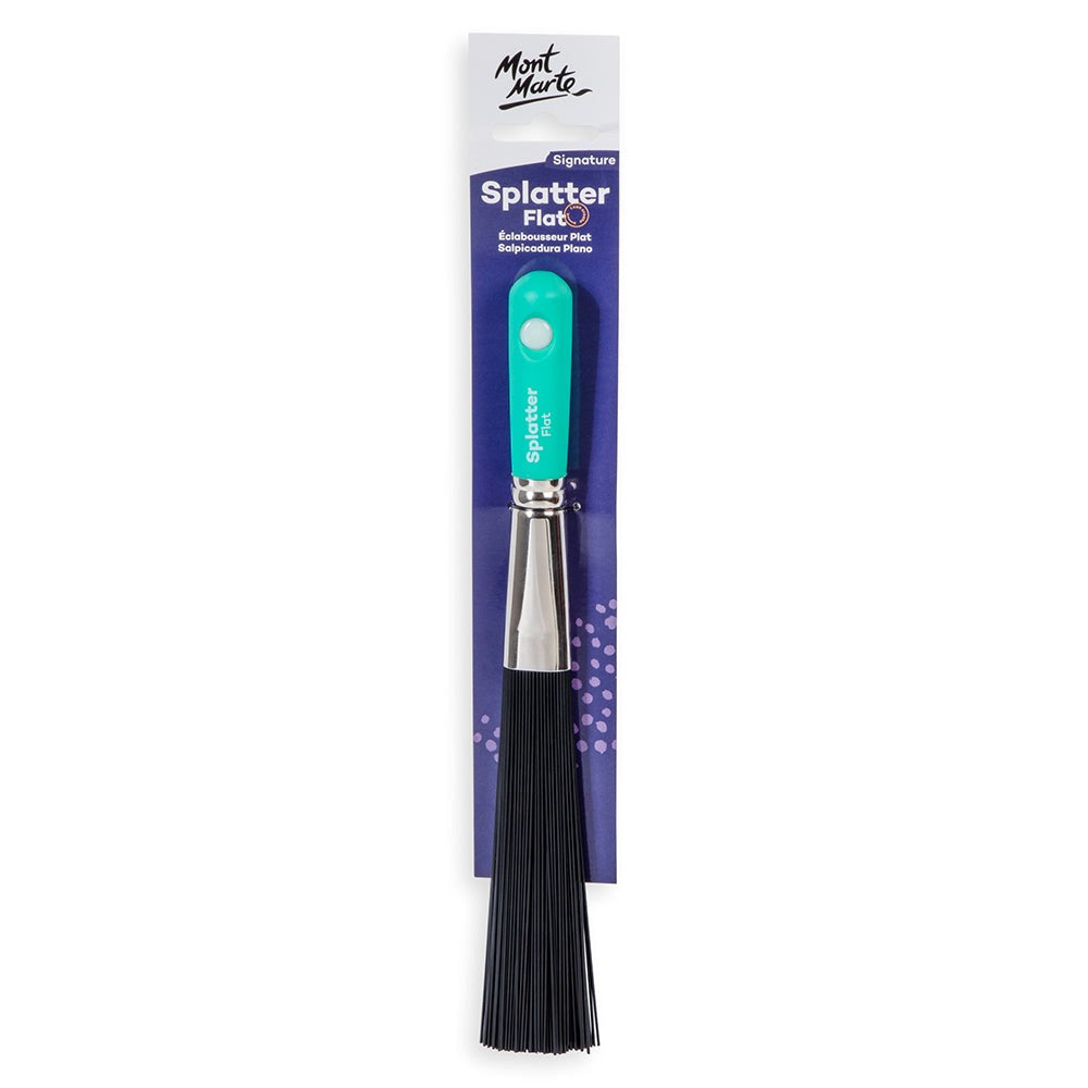 Mont Marte Splatter Brush - Flat MPB0217
