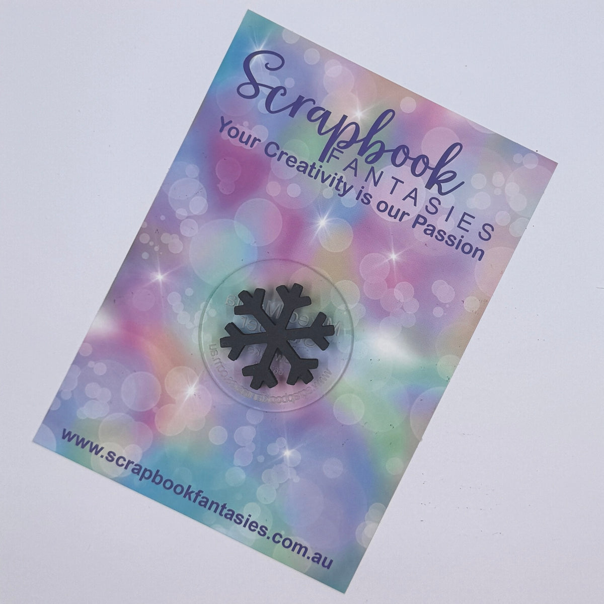 Mixed Media Stamper - Foam Stamp - Snowflake 1 667086