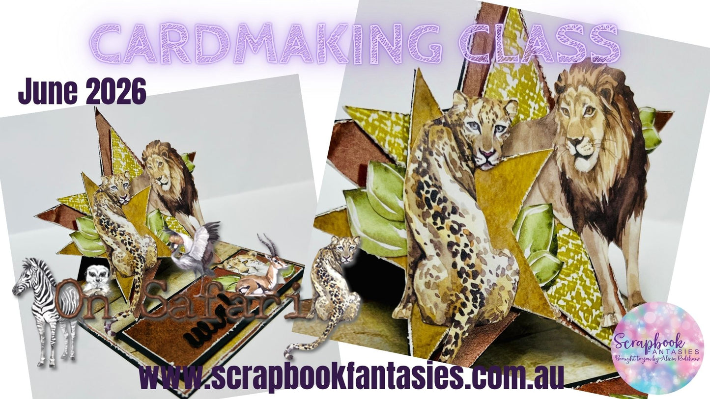 On Safari Wednesday Night Card-Along Card Kit by Alicia Redshaw - 24 June 2026