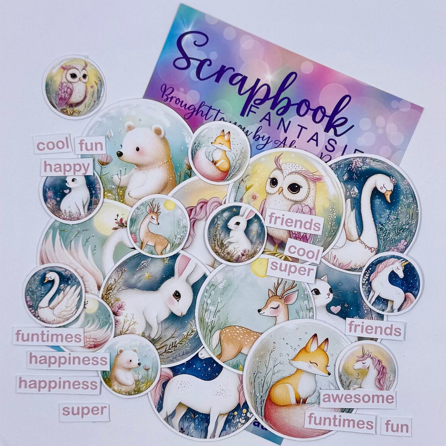 Fantasy Cuties Colour Cuts (34 pieces) 90019