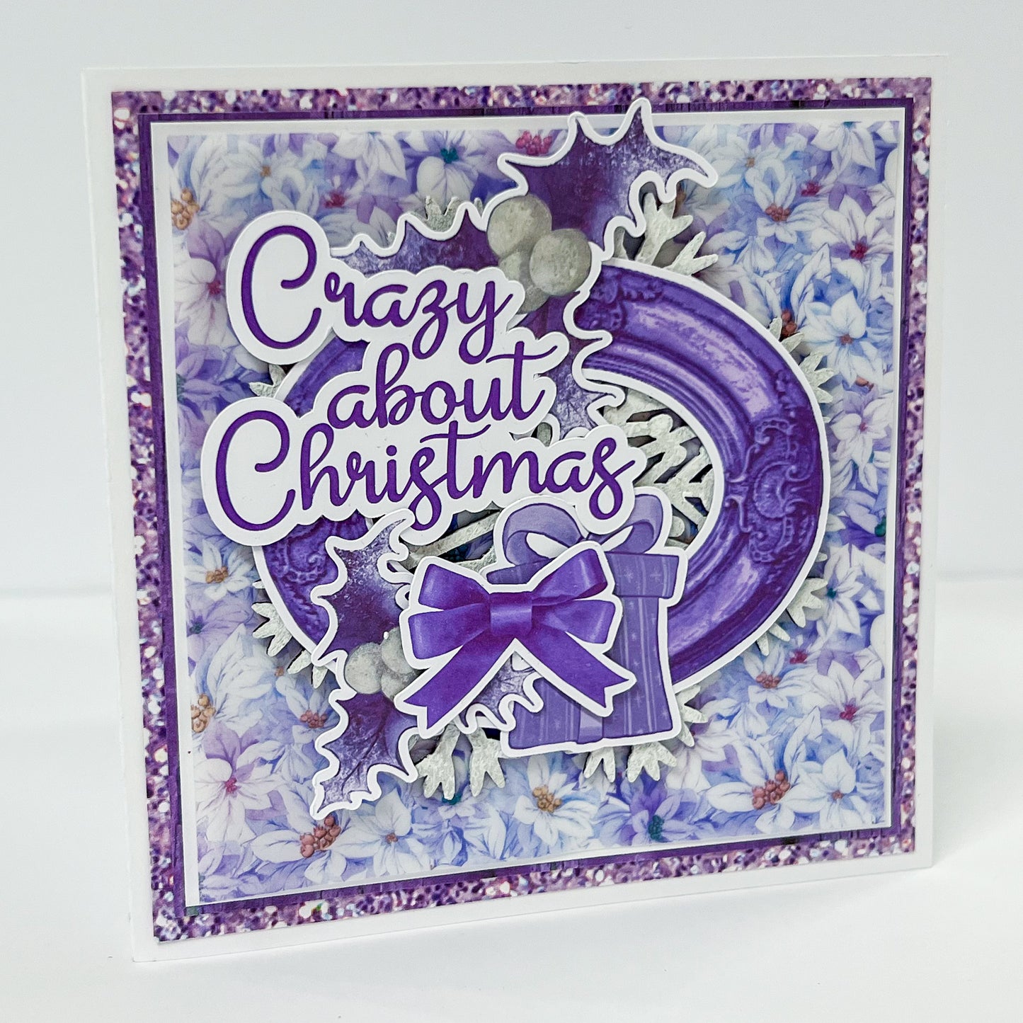 Purple Christmas - Crazy about Christmas Card-Along Kit - GICS #18 - 25 November 2023