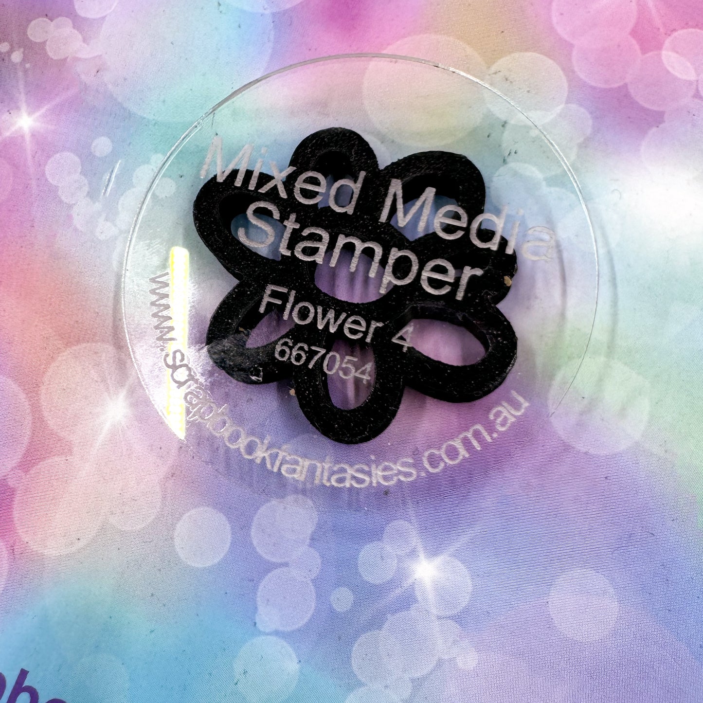 Mixed Media Stamper - Foam Stamp - Flower 4 667059