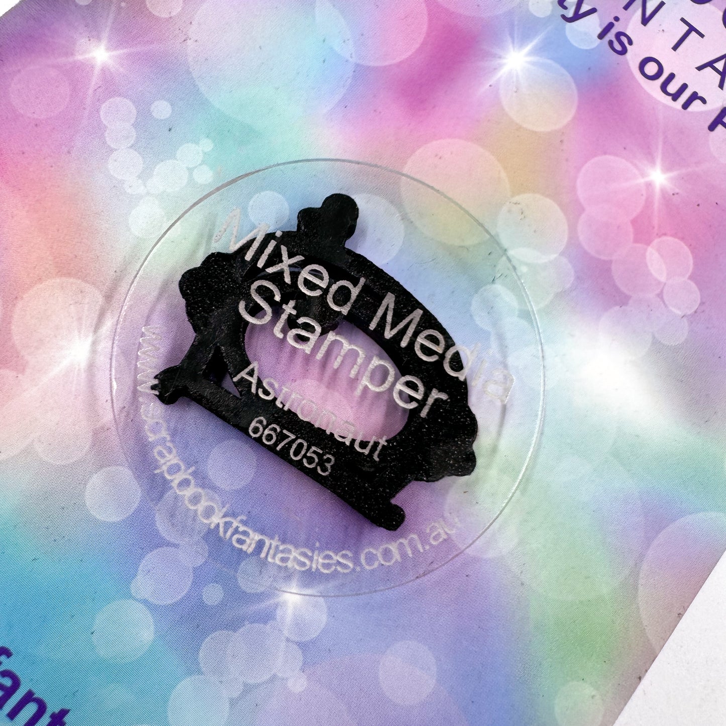 Mixed Media Stamper - Foam Stamp - Astronaut 667053