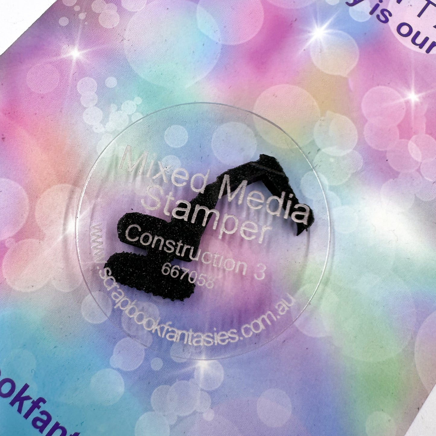 Mixed Media Stamper - Foam Stamp - Construction 2 667057