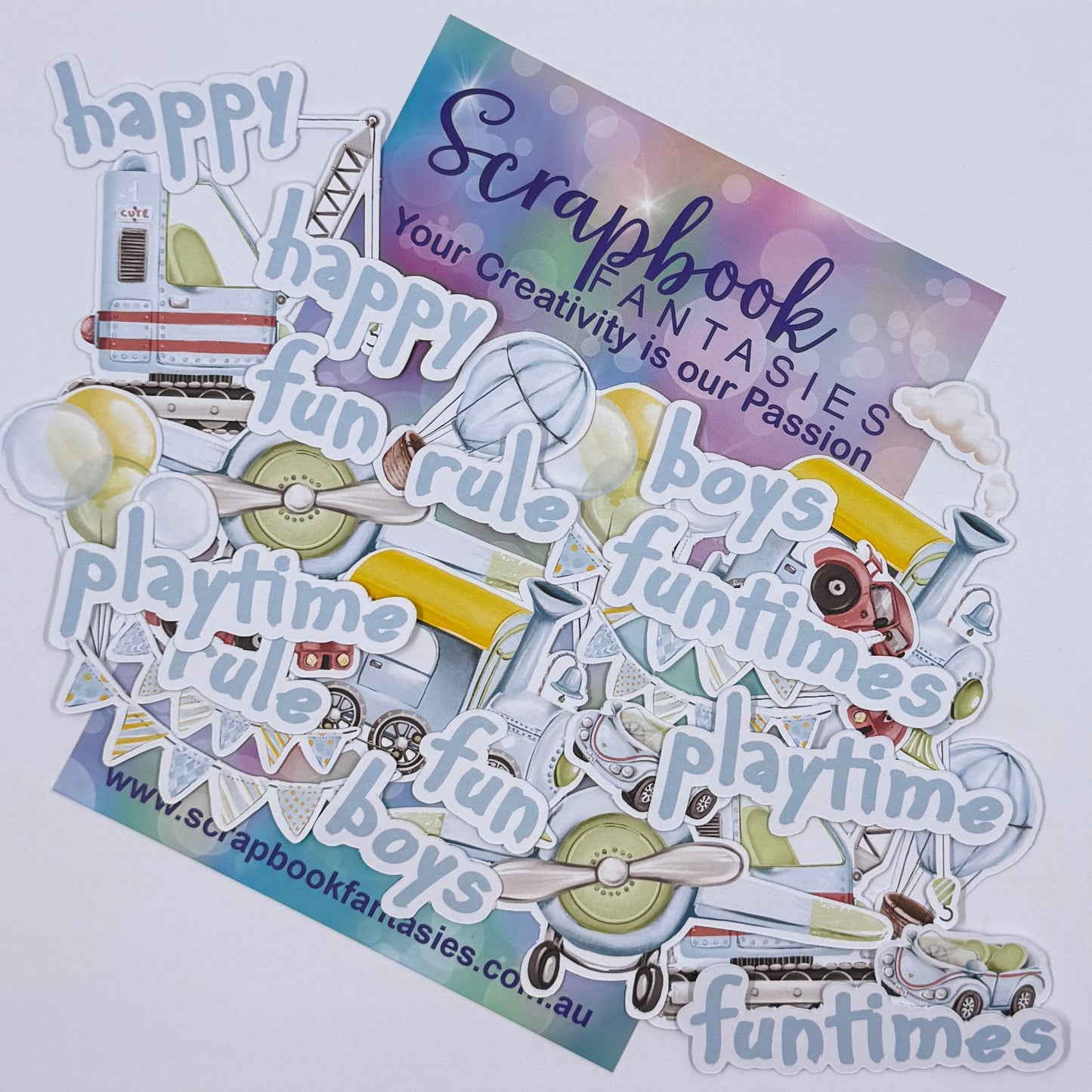 Playtime Colour-Cuts - Playtime & Funtimes (32 pieces) 11660