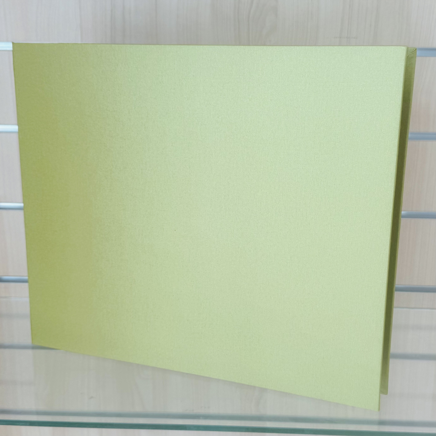 Scrapbook Fantasies 12"x12" Binder Album - 4-D-Ring (65mm) - Metallic Lime Green - includes five (5) 12"x12" Page Protectors
