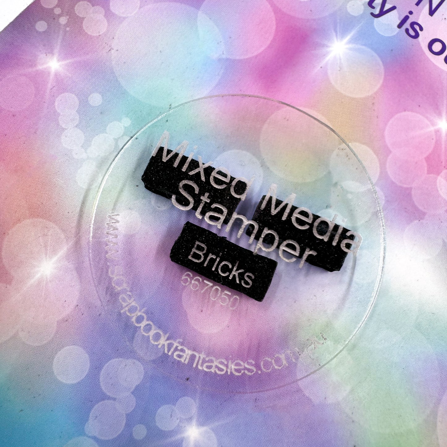 Mixed Media Stamper - Foam Stamp - Bricks 667050