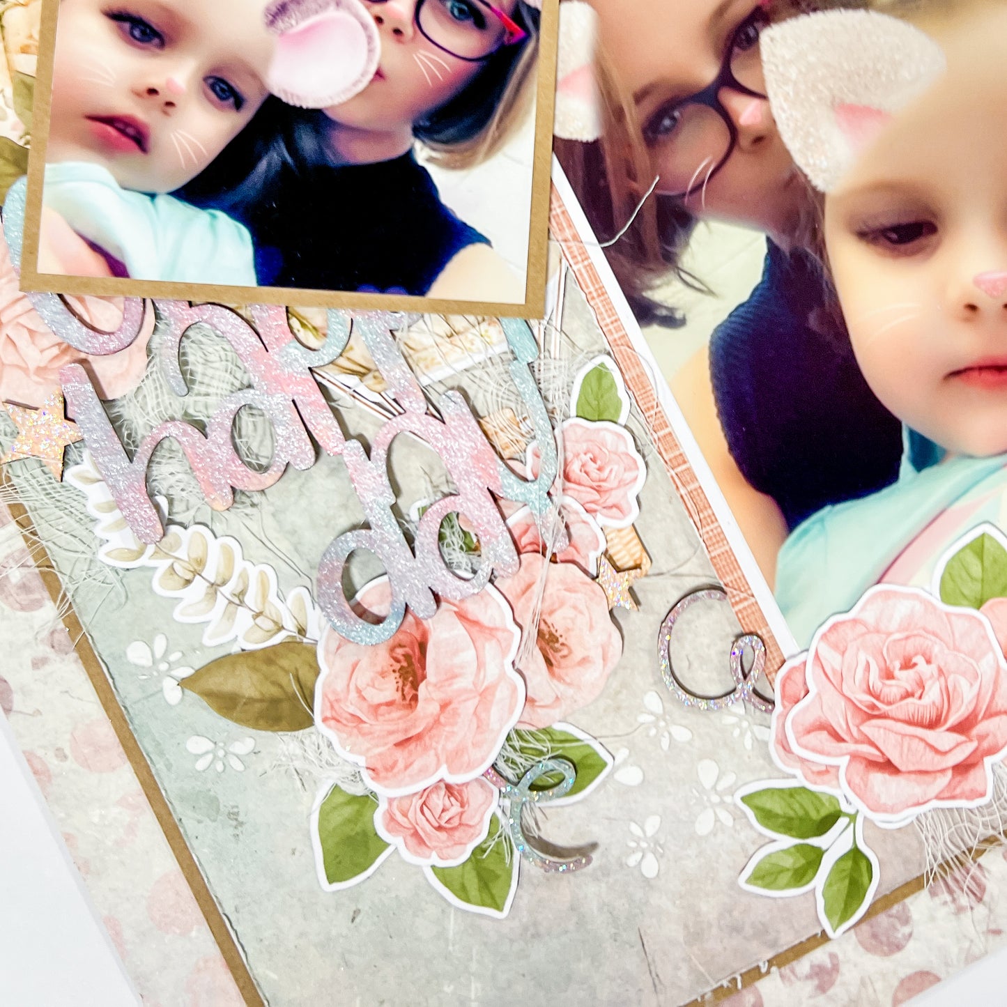 Shabby Chic Friday Night Scrap-Along Scrapbook Layout Kit by Alicia Redshaw - 13 March 2026