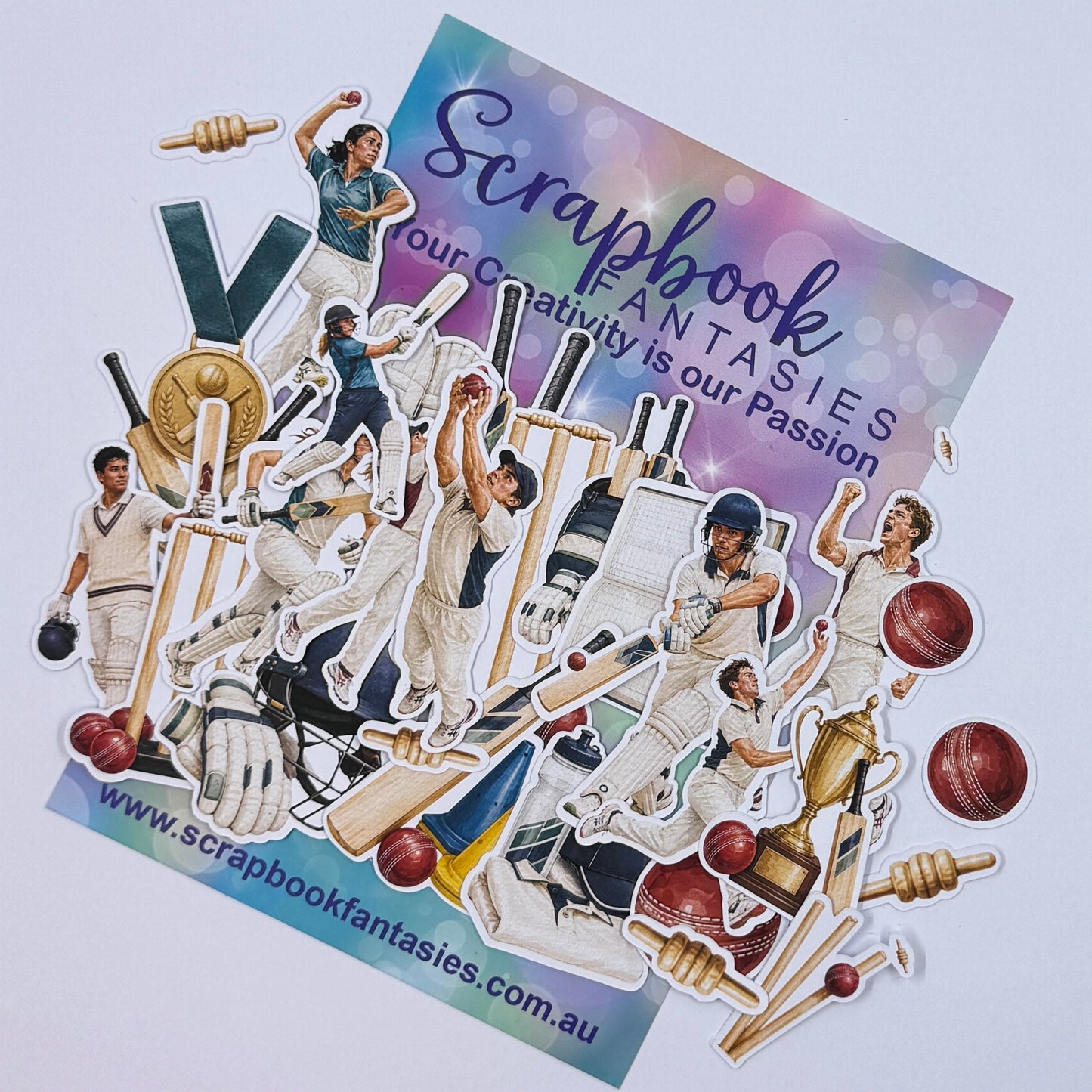 Sports & Activities Colour-Cuts - Cricket (28 pieces) 20913