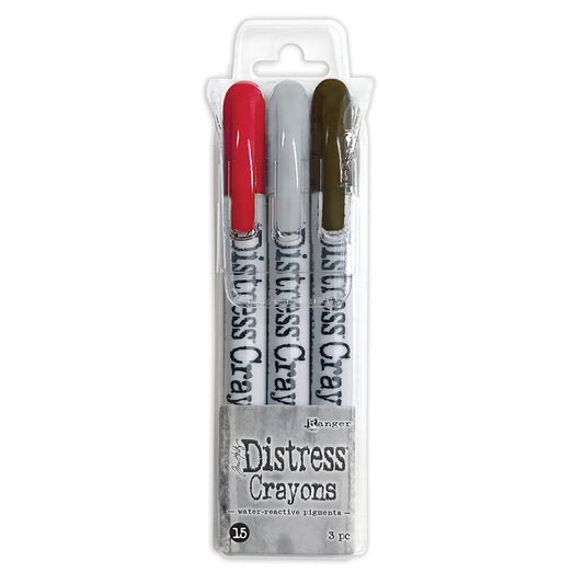 Tim Holtz Distress Crayons - Set 15 (3 pieces)
