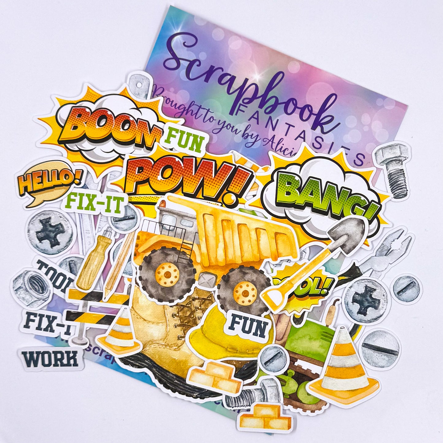 Under Construction Colour-Cuts - Under Construction Sampler (38 pieces) 20666