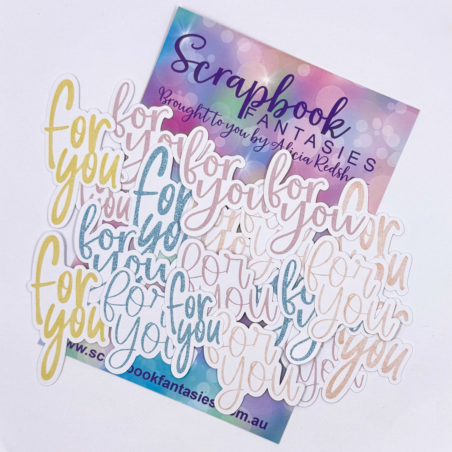 Very Vintage Colour-Cuts - For You (20 pieces) 20641