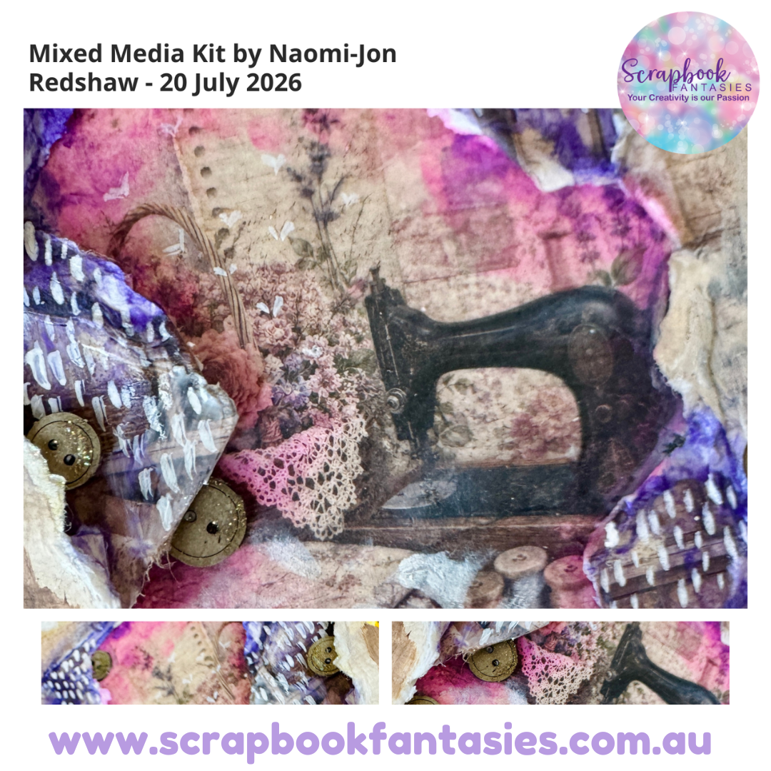 Mixed Media Kit by Naomi-Jon Redshaw - 20 July 2026