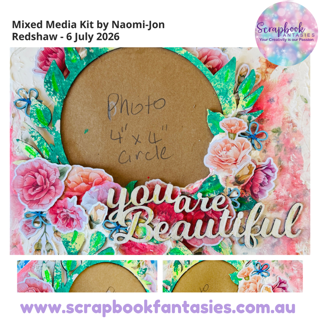 Mixed Media Kit by Naomi-Jon Redshaw - 6 July 2026