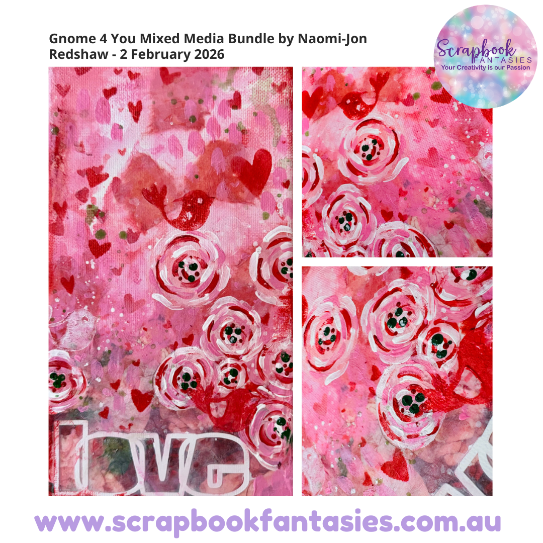 Gnome 4 You Mixed Media Bundle by Naomi-Jon Redshaw - 2 February 2026