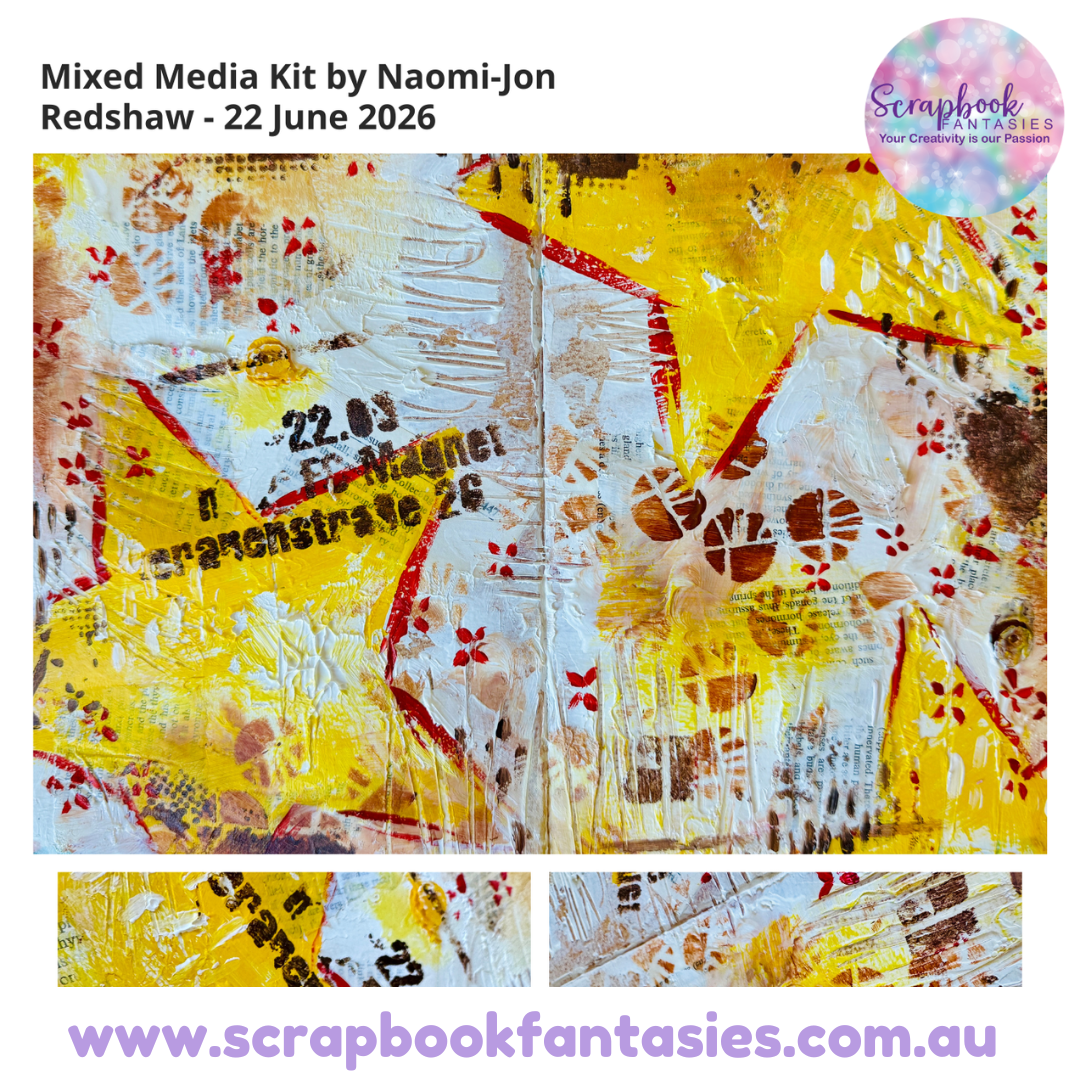 Mixed Media Kit by Naomi-Jon Redshaw - 22 June 2026