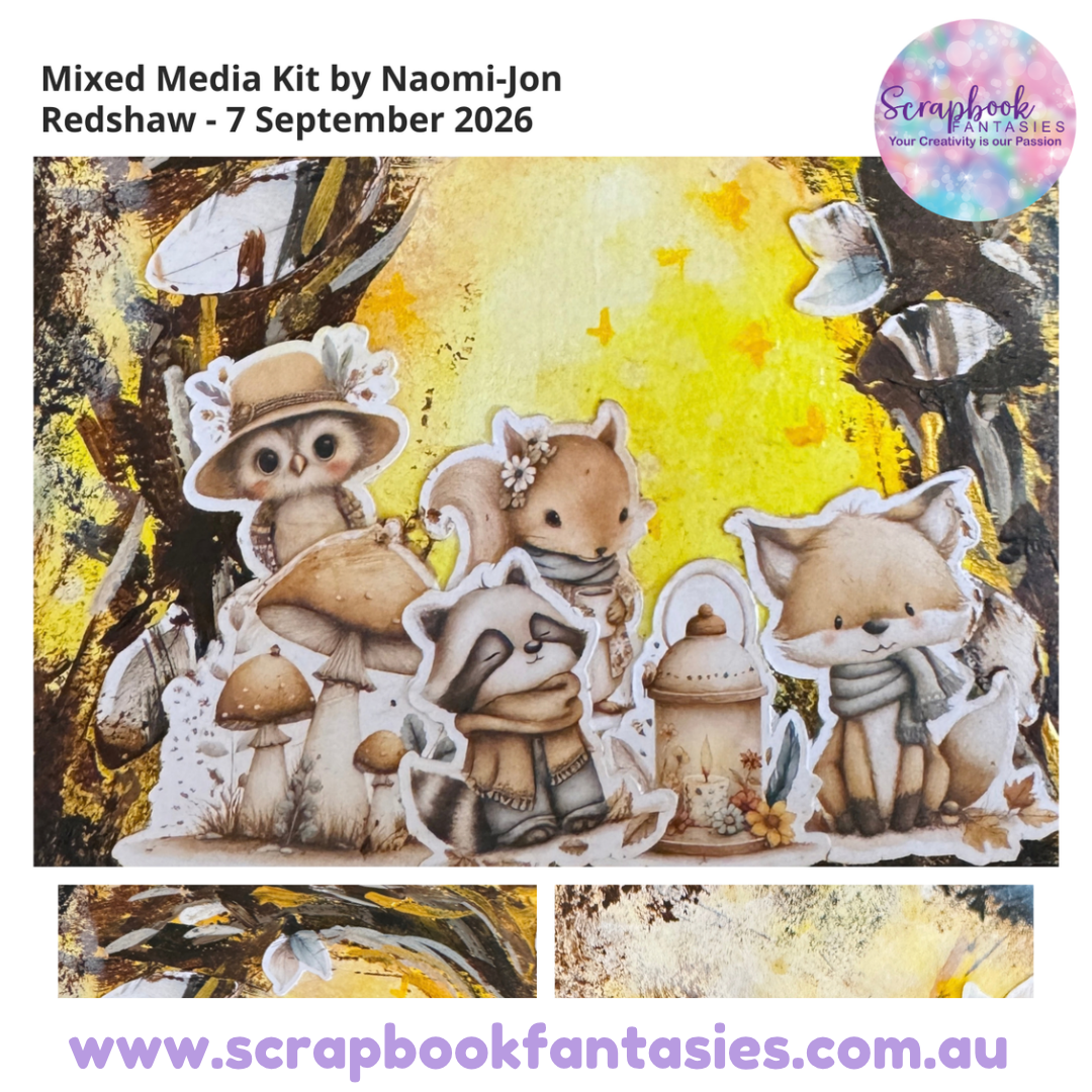 Mixed Media Kit by Naomi-Jon Redshaw - 7 September 2026