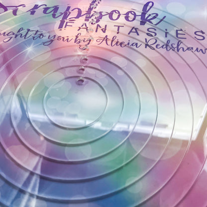Scrapbook Fantasies Creative Template Set - Circles 1 (9 pieces) Designed by Alicia Redshaw 14737