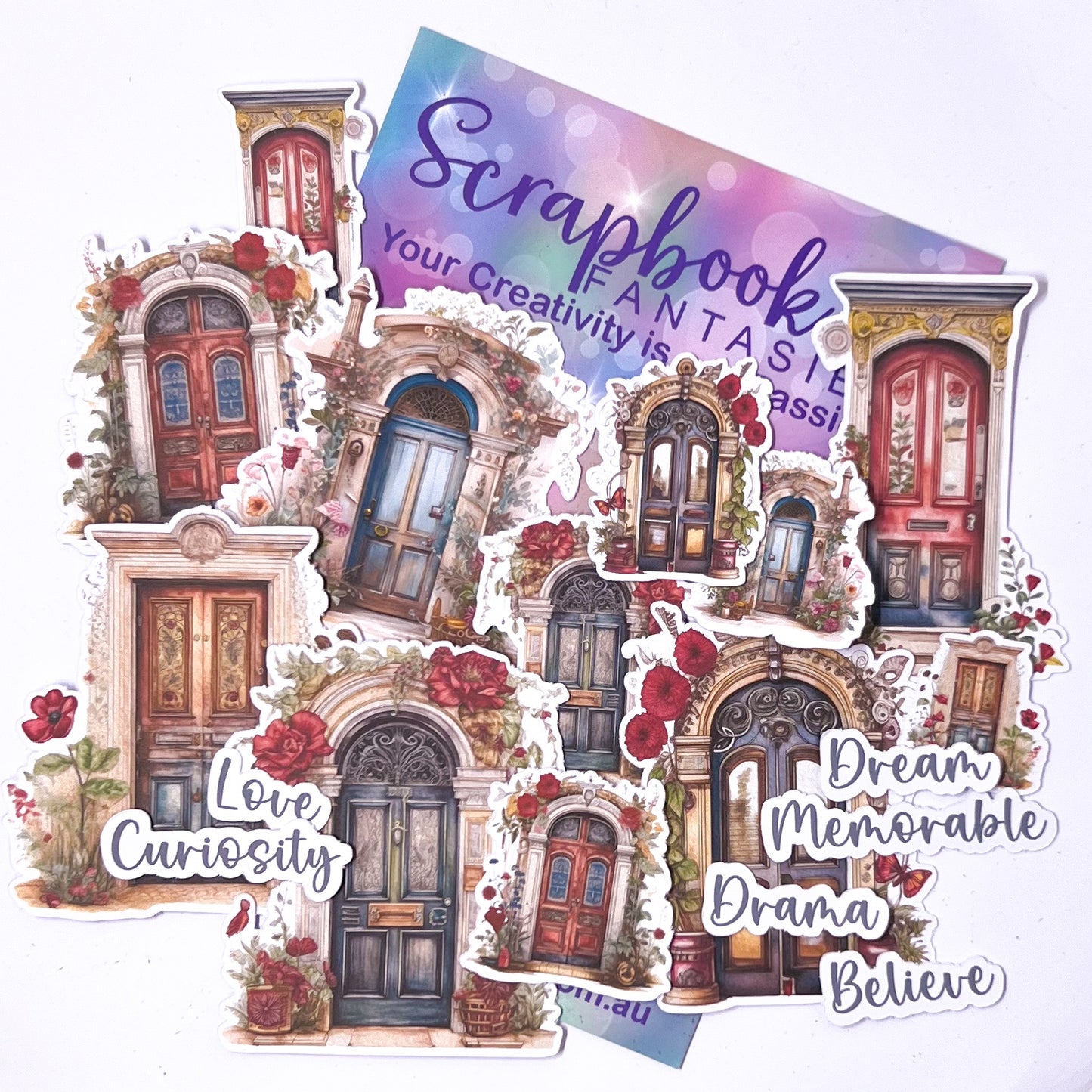 Cottage Garden Colour-Cuts - Doors & Words 2 (18 pieces) 20062