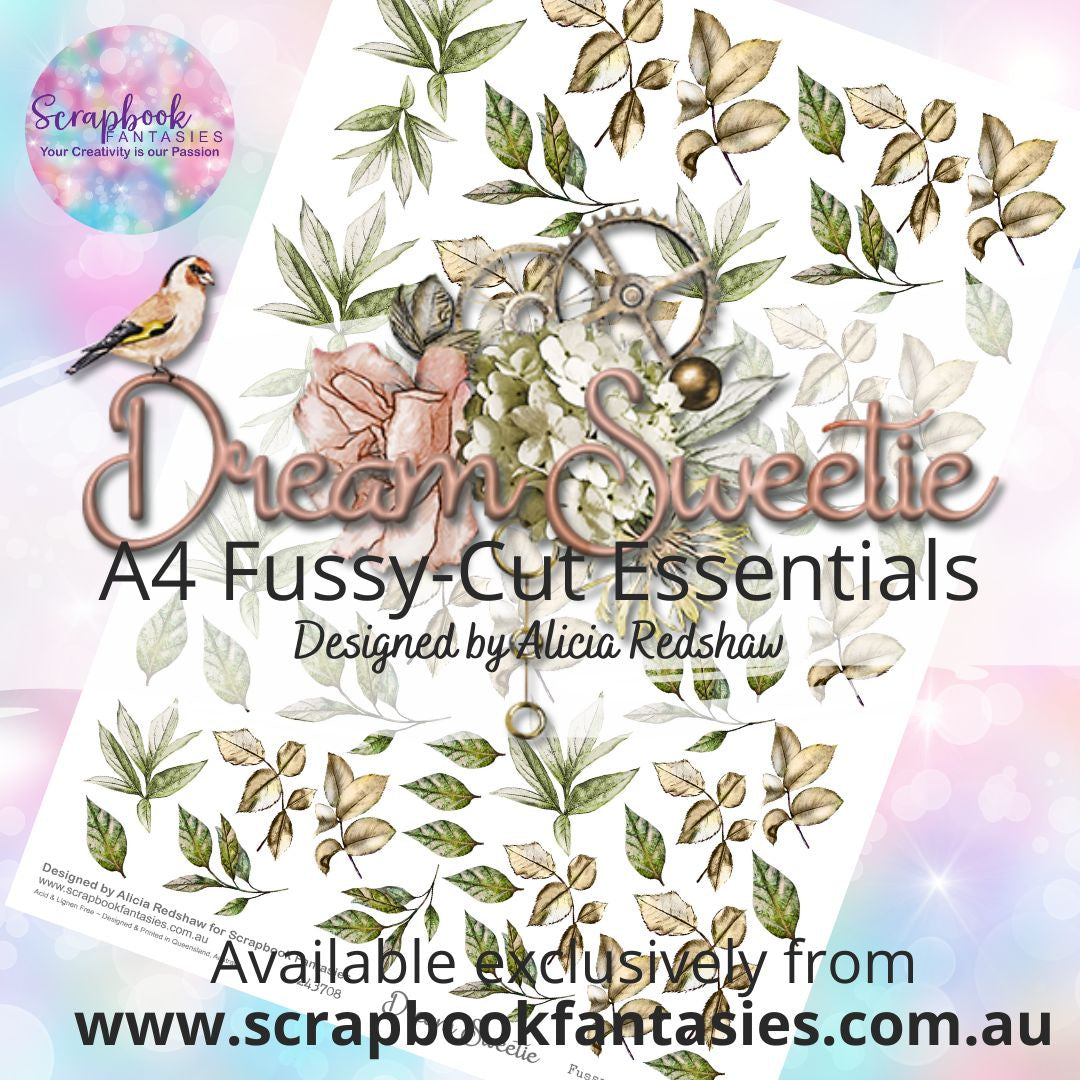 Dream Sweetie A4 Colour Fussy-Cut Essentials - Leaves 243708