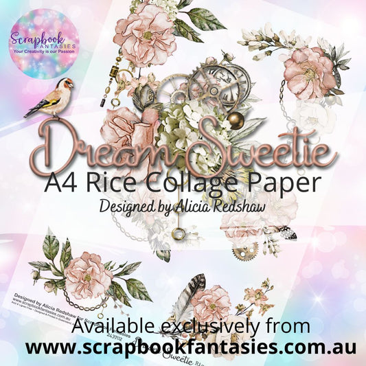 Dream Sweetie A4 Rice Collage Paper - Bouquets 243702