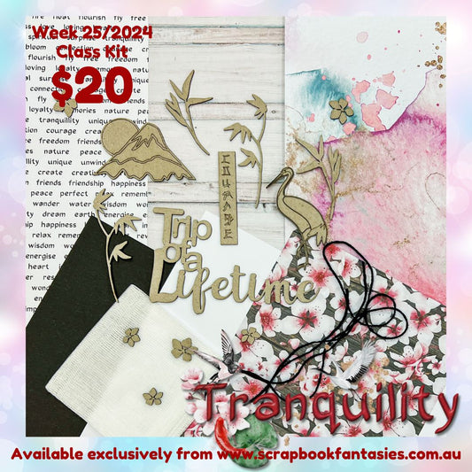 Class Kit for Live Classes Week 25/2024 with Alicia Redshaw (Monday 17 June) - Tranquility Collection
