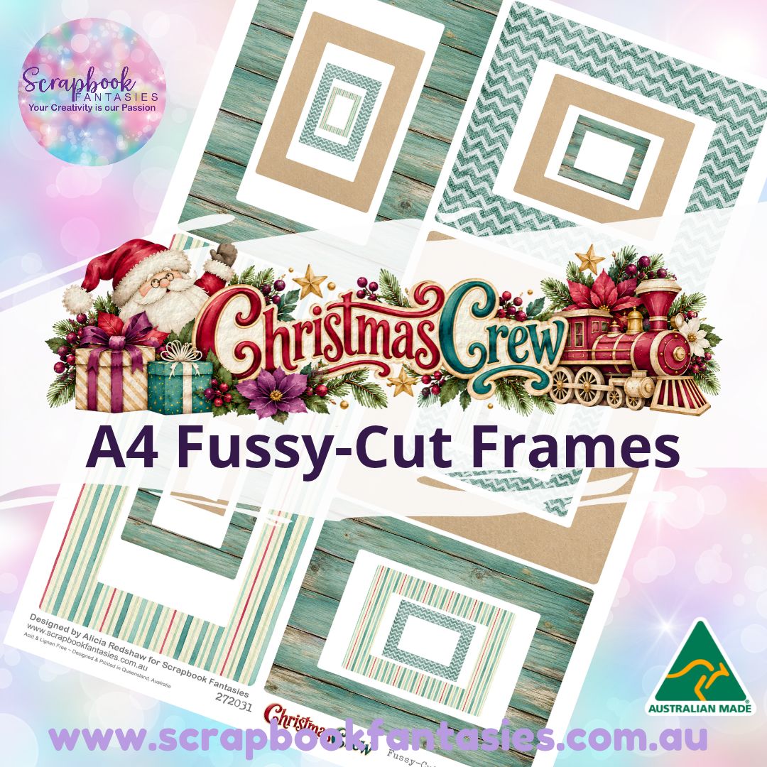 Christmas Crew A4 Colour Fussy-Cut Frames 1 272031