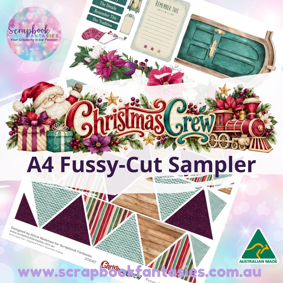 Christmas Crew A4 Colour Fussy-Cut Sampler 1 - 272087