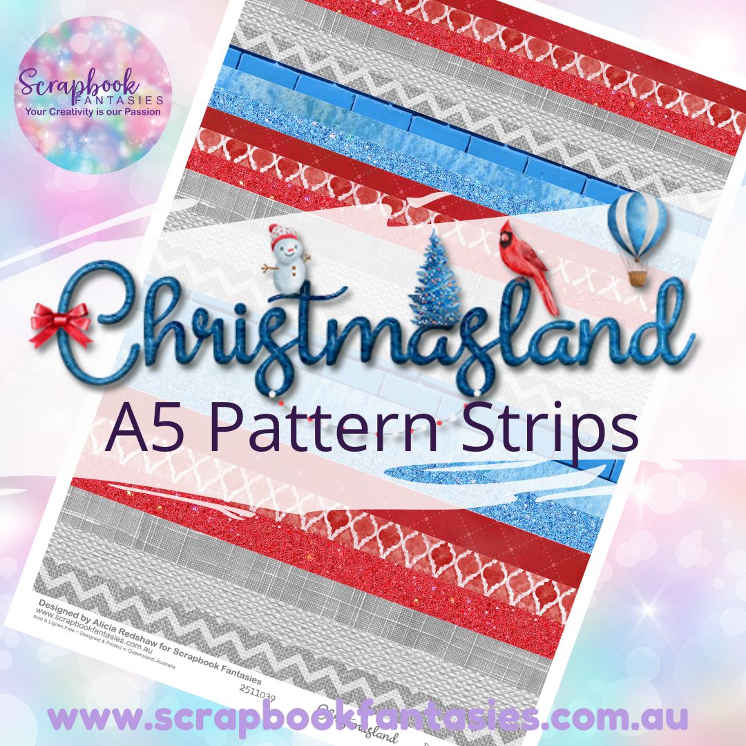 Christmasland A5 Colour Pattern Strips 2511039