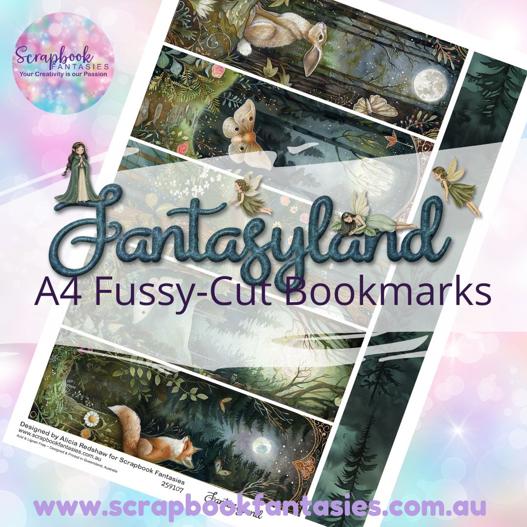 Fantasyland A4 Colour Fussy-Cut Elements - Bookmarks 1 259107